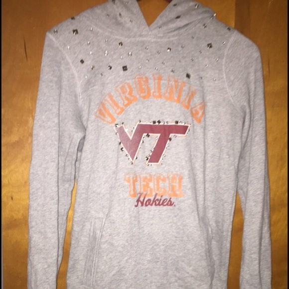 VICTORIA'S secret virginia tech hookies stud hoody - Picture 1 of 4